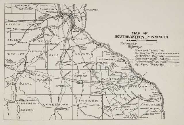 Map Of Southeastern Minnesota MNopedia   Colledtion 69 242 48 